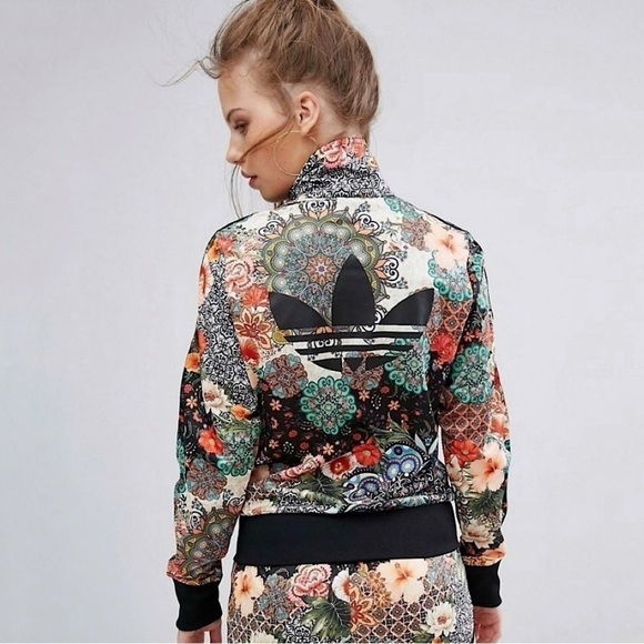 Adidas FARM Rio Jardim Agharta Trefoil Track Jacket Legging Set Multicolor XS/S - Picture 3 of 16